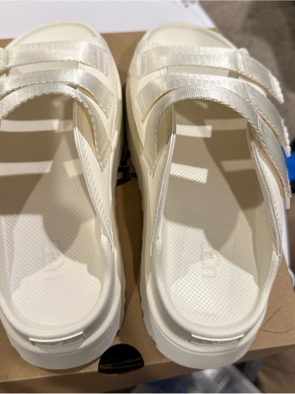 UGG Women's Ivory Platform Sport Sandals